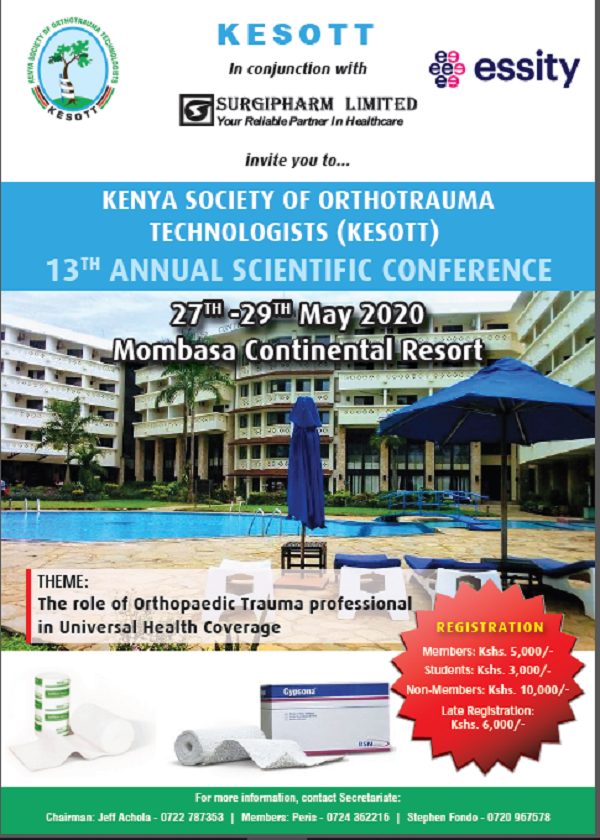 You are currently viewing KESOTT 13TH ANNUAL SCIENTIFIC CONFERENCE